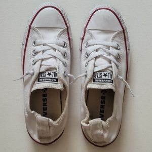 White converse women size 7